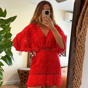 Indikah embroidered dress